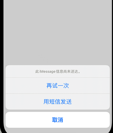 十堰apple维修iPhone上无法正常发送iMessage信息